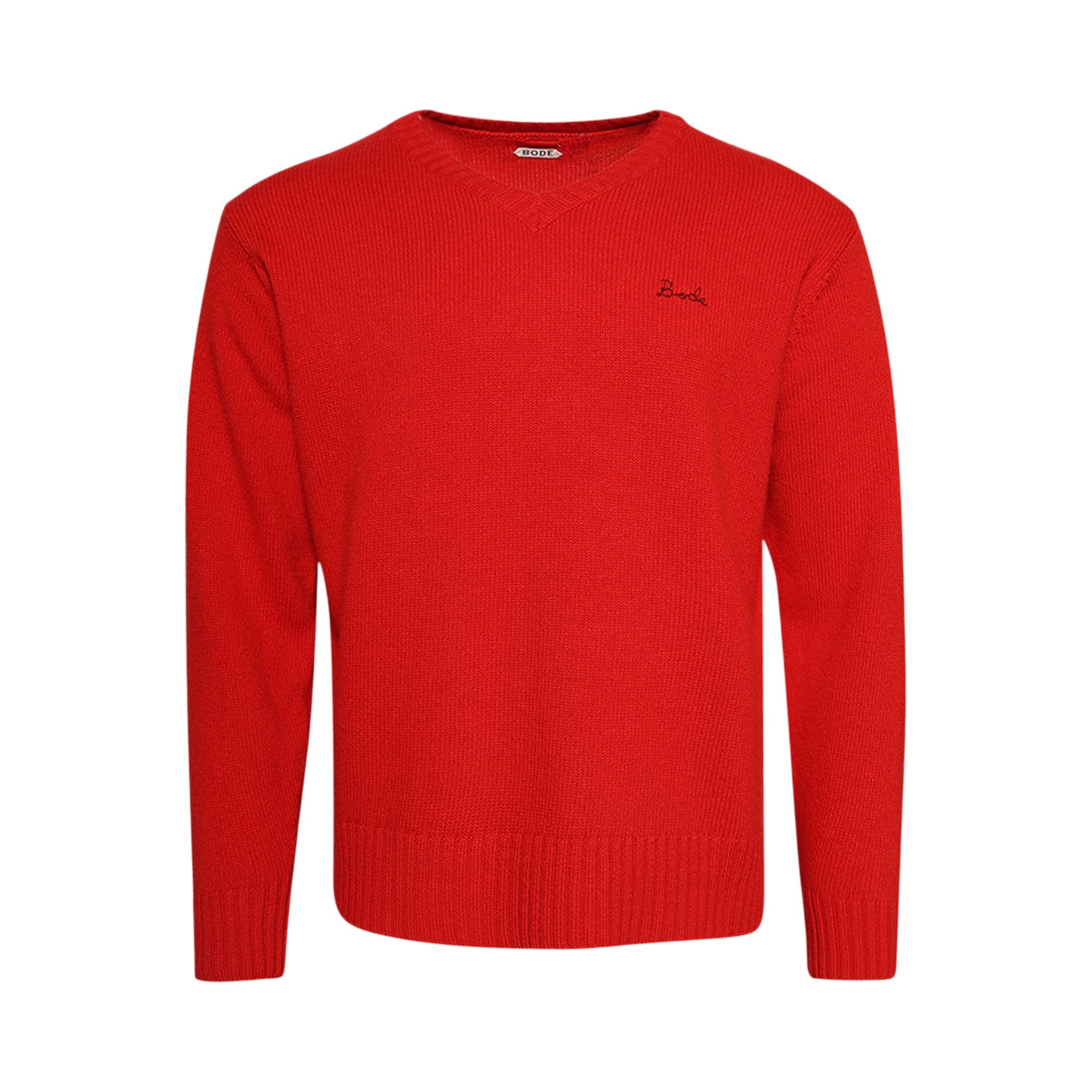 BODE Pre-owned Currant Sweater 'red' | Men's Size Xl