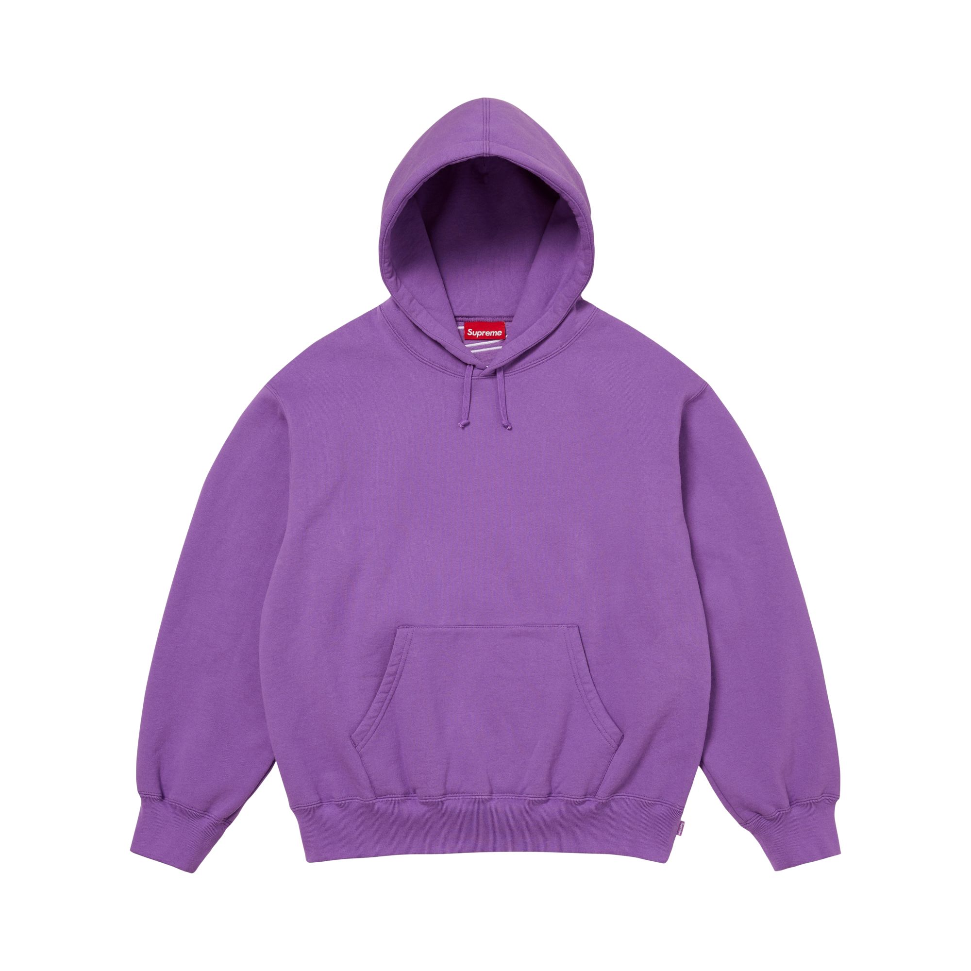 Pre-owned Supreme Satin Appliqué Hooded Sweatshirt 'violet' | Purple | Men's Size S