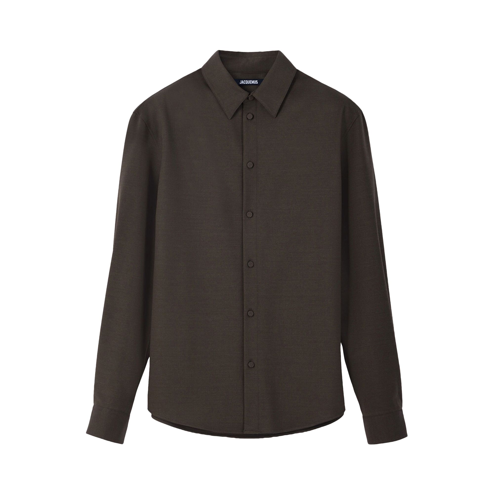 Click to view more detailed imagery on our partner's website Pre-owned Jacquemus La Chemise Mondani 'dark Khaki' | Green | Men's Size 46