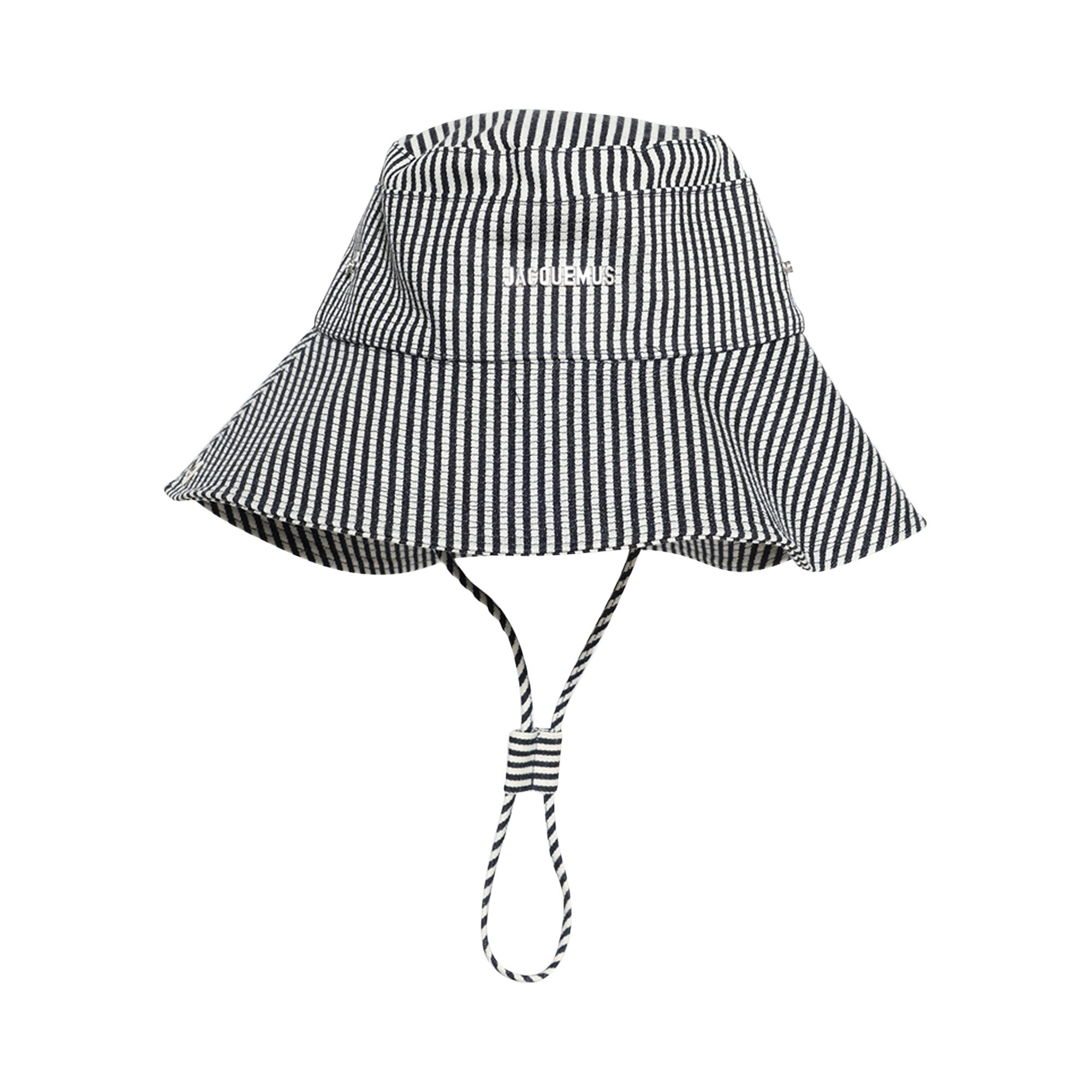 Pre-owned Jacquemus Le Bob De-nimes 'navy/white Stripe' | Blue | Men's Size 60