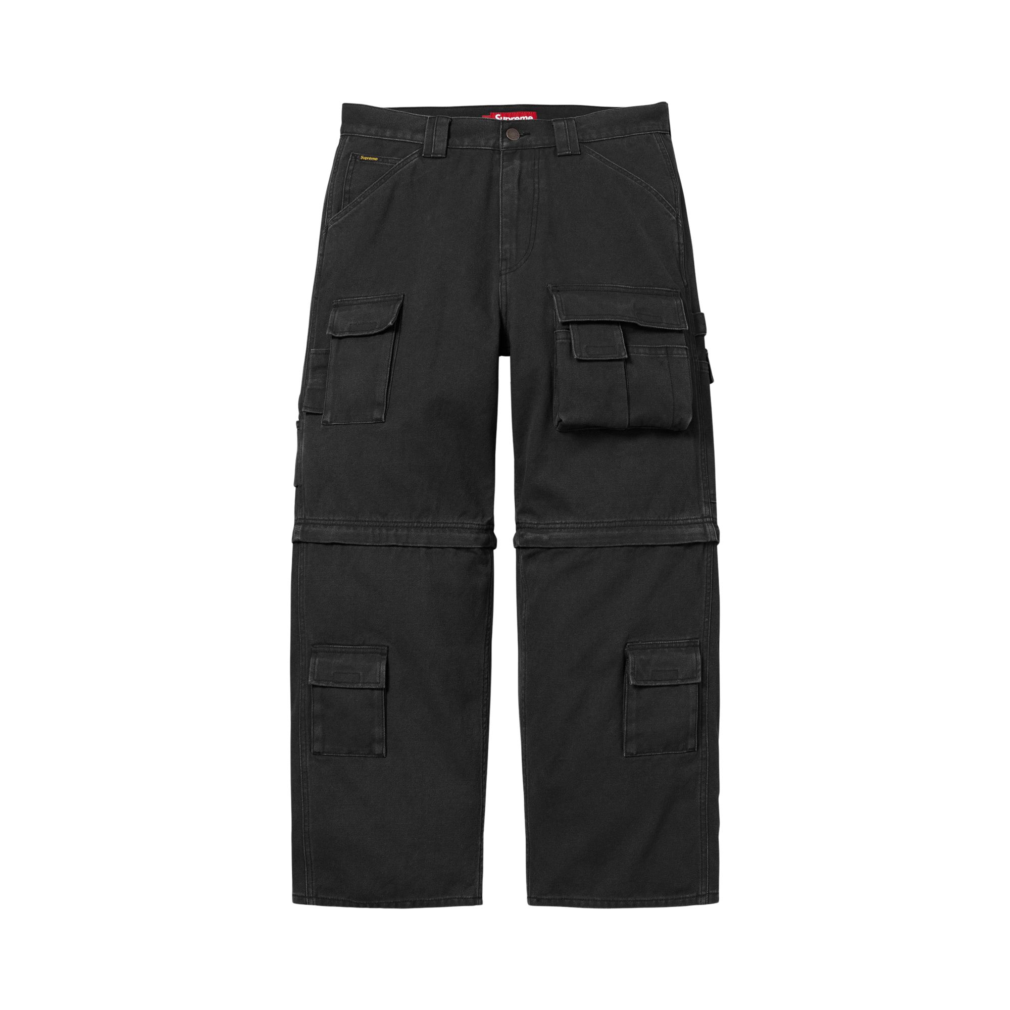 Pre-owned Supreme Zip-off Utility Pant 'black' | Men's Size 38