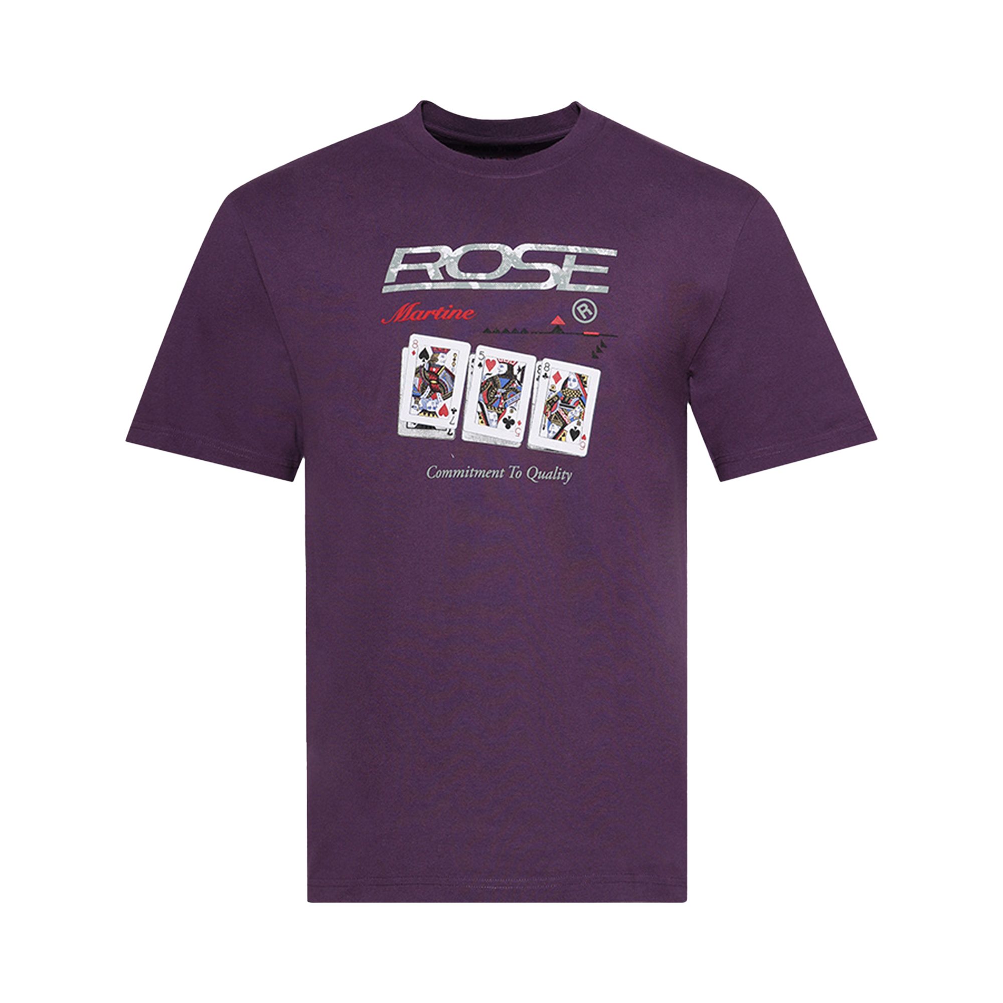 MARTINE ROSE Pre-owned Classic T-shirt 'purple Wine' | Men's Size S