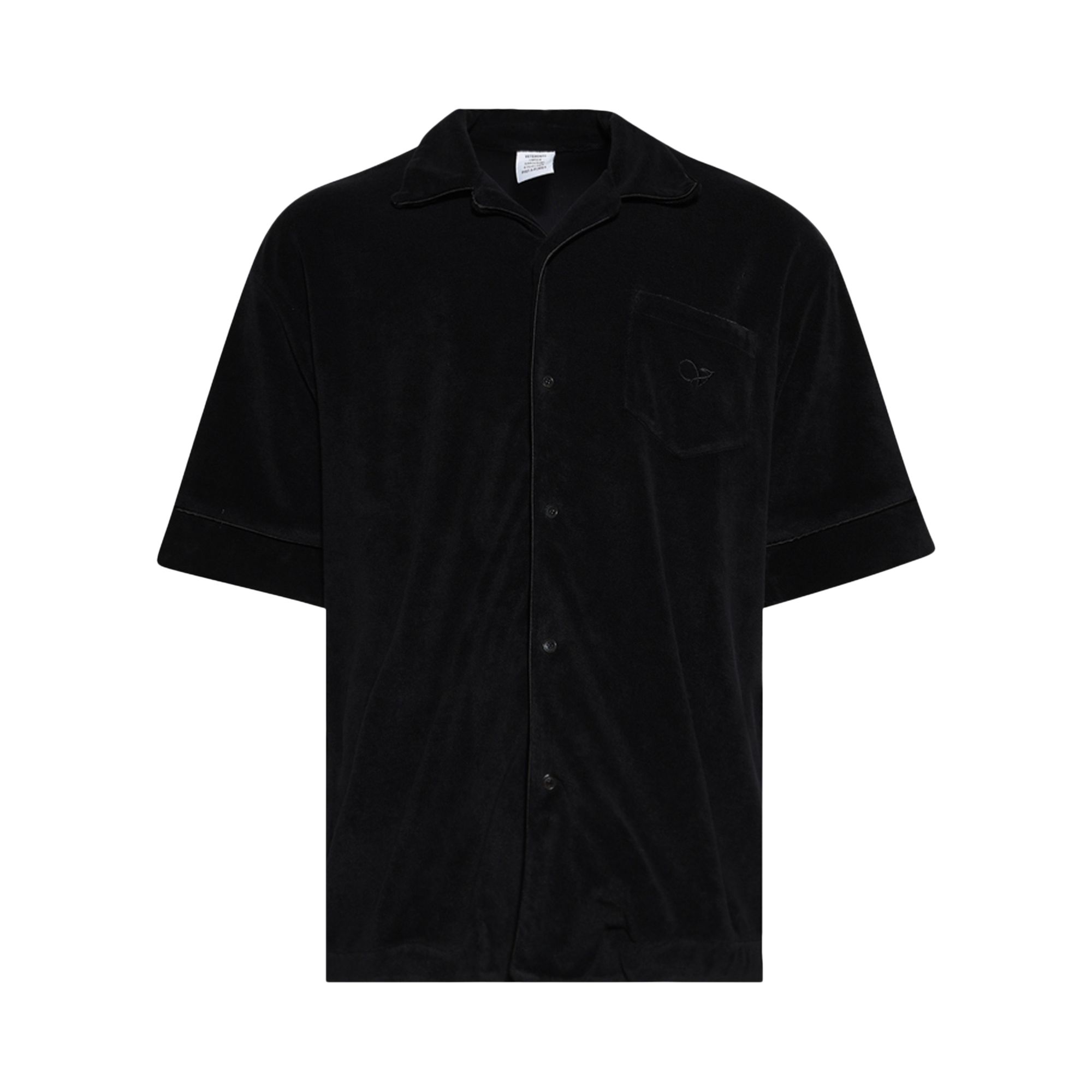 VETEMENTS Pre-owned Towel Shirt 'black' | Men's Size S