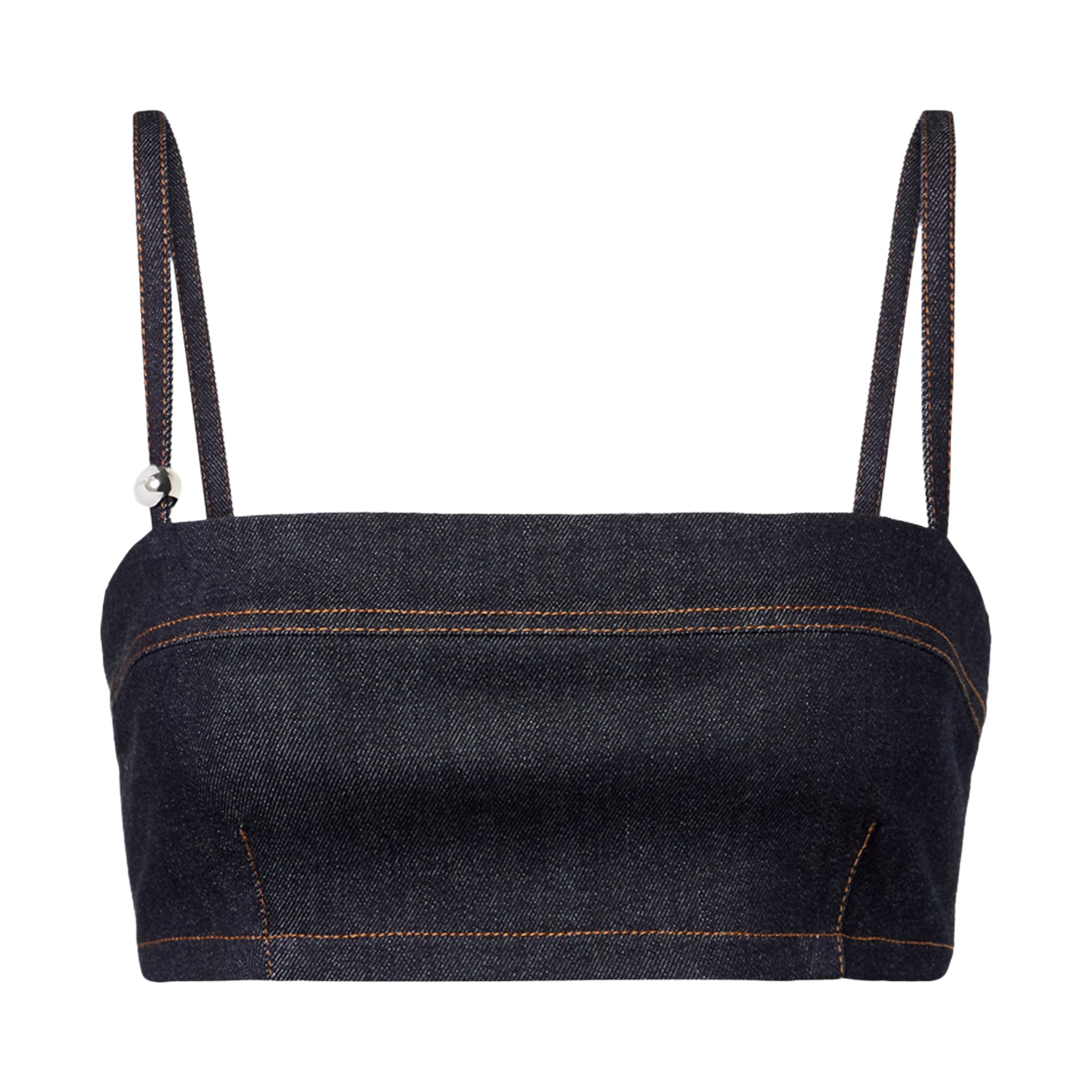 Click to view more detailed imagery on our partner's website Pre-owned Jacquemus Le Bandeau Bisou De-nimes 'dark Navy' | Blue | Women's Size 34