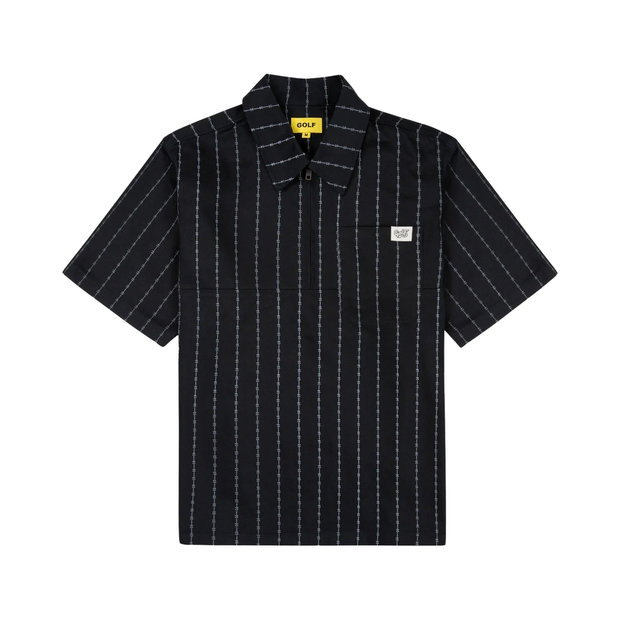 Pre-owned Golf Wang Fences Work Shirt 'black' | Men's Size Xl