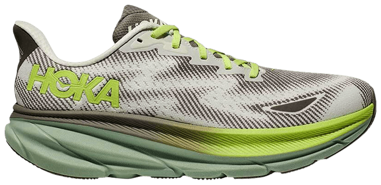 HOKA Clifton 9 GORE TEX Slate Aloe Vera