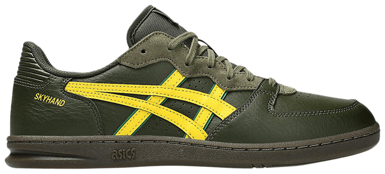 Asics Skyhand OG Olive Tai Chi Yellow