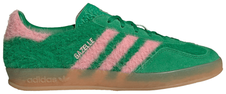 Adidas Wmns Gazelle Bold Green Glow Pink