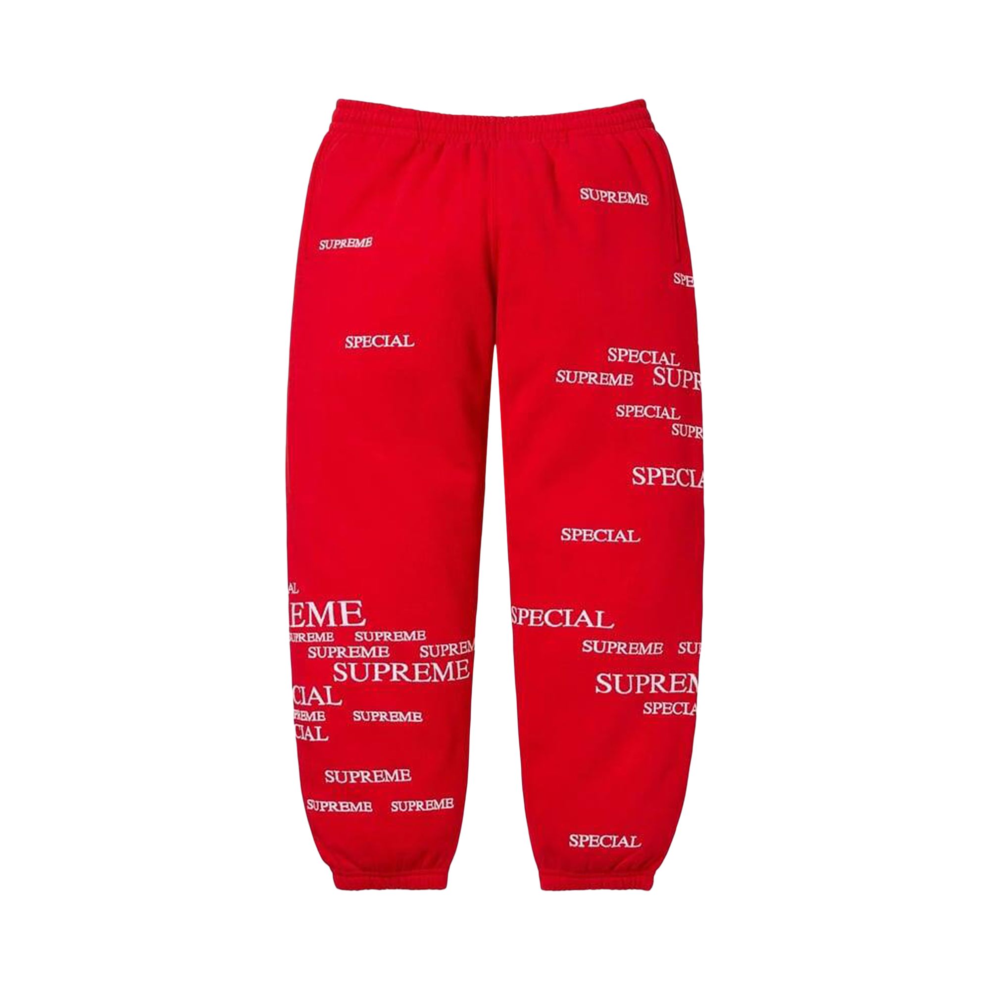 Pre-owned Supreme Special Sweatpant 'red' | Men's Size L