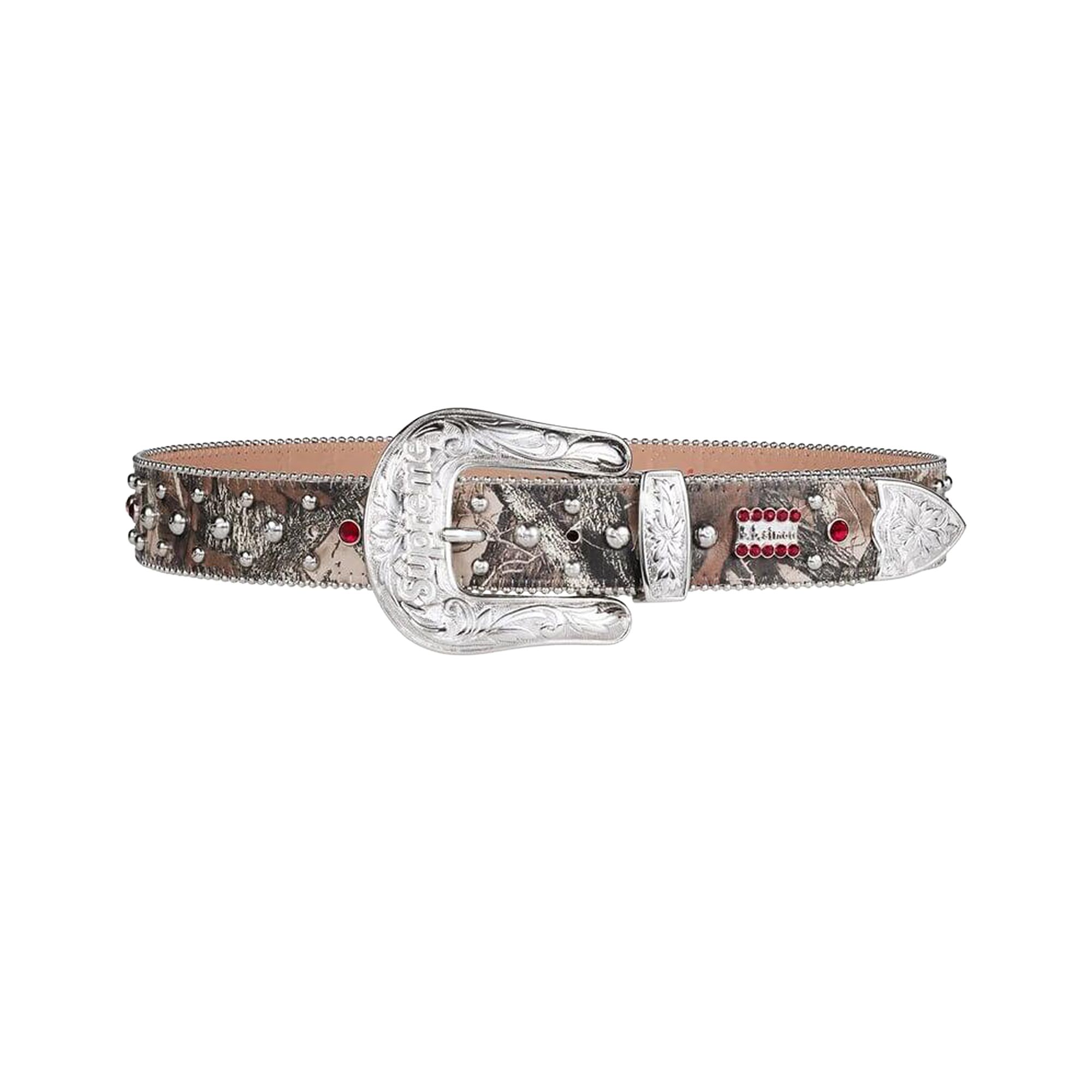 Pre-owned Supreme X B.b. Simon Studded Ranger Belt 'truetimber Htc Fall Camo' | Multi-color | Men's Size S