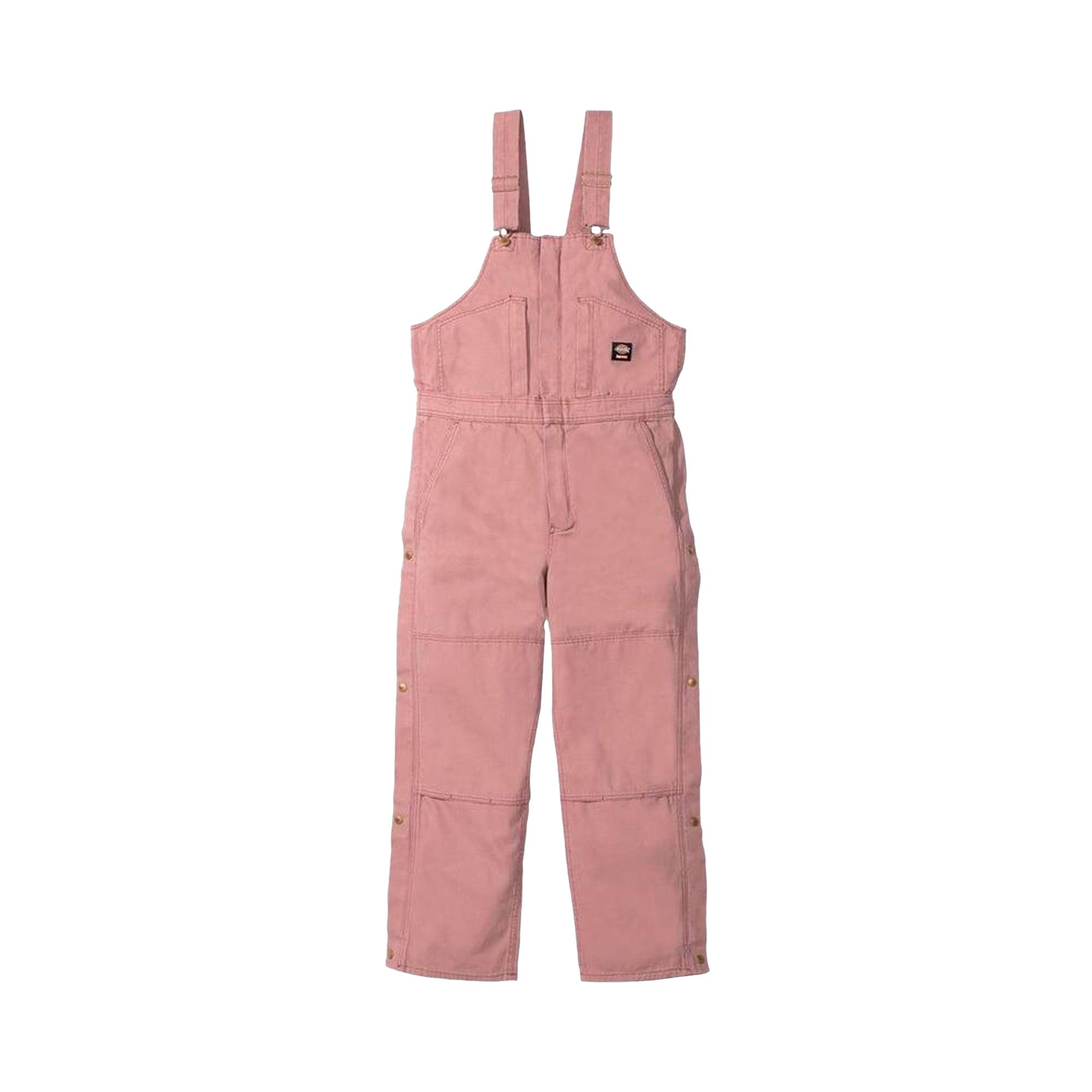 Pre-owned Supreme X Dickies Flannel Lined Overall 'pink' | Men's Size Xl