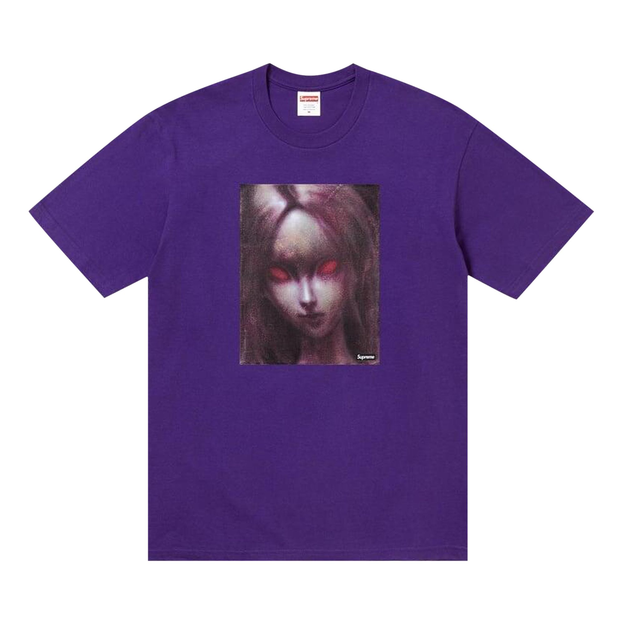 Pre-owned Supreme Red Eyes Tee 'purple' | Men's Size S