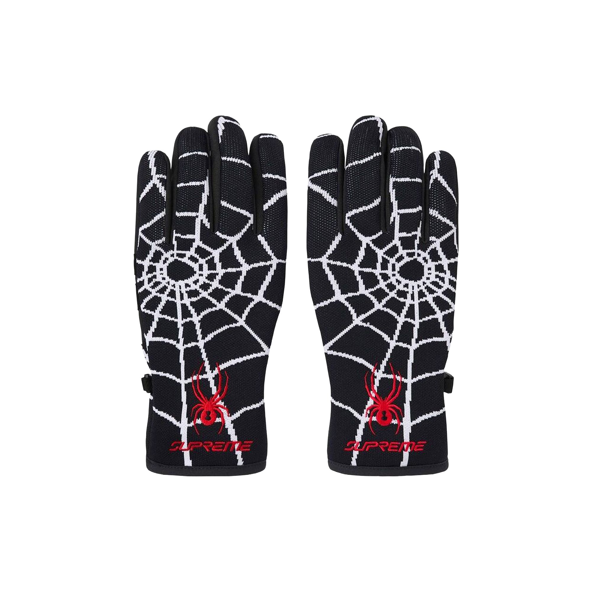 Pre-owned Supreme X Spyder Gloves 'black' | Men's Size Xl