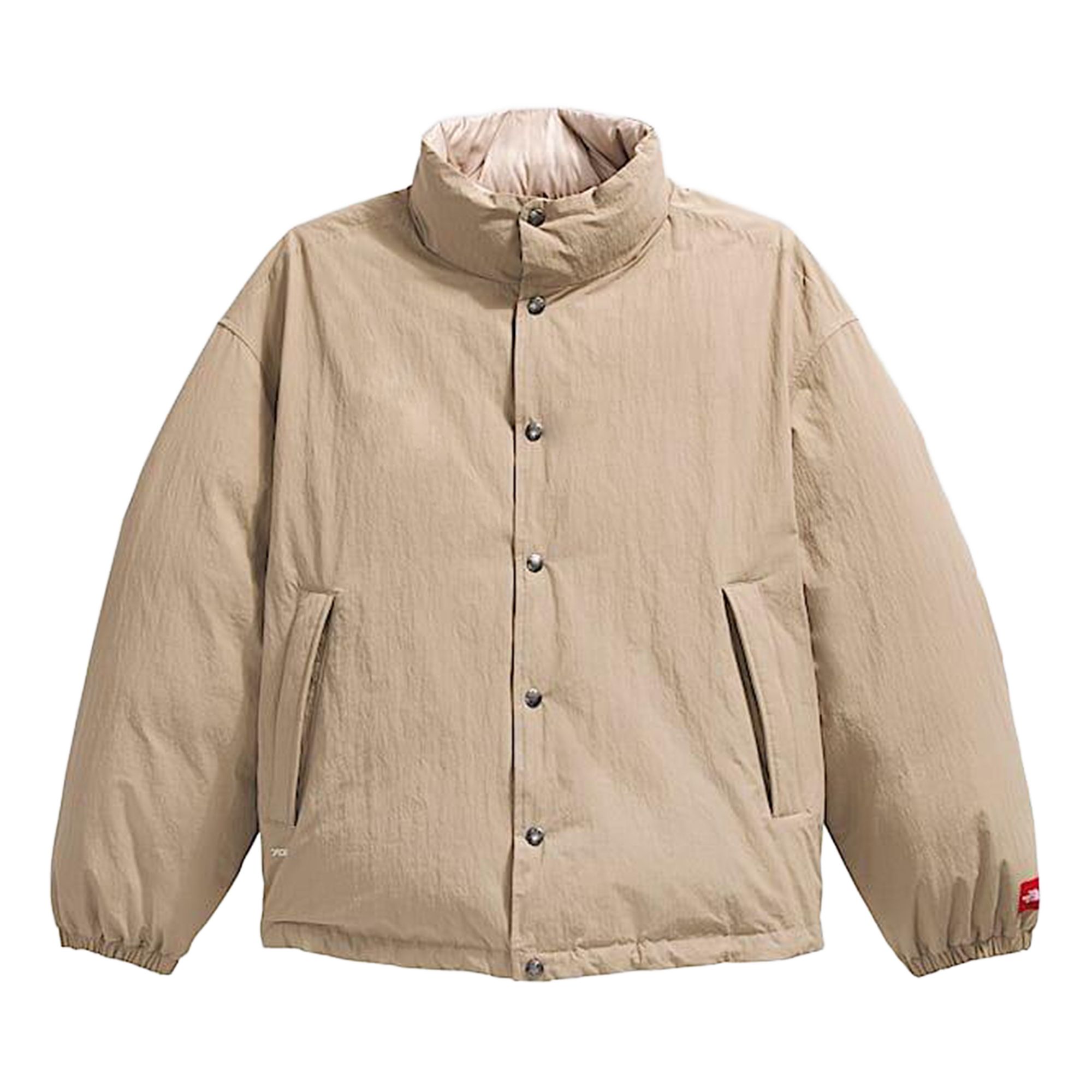 Pre-owned The North Face Red Box Down Jacket 'mushroom Grey' | Men's Size M In Gray