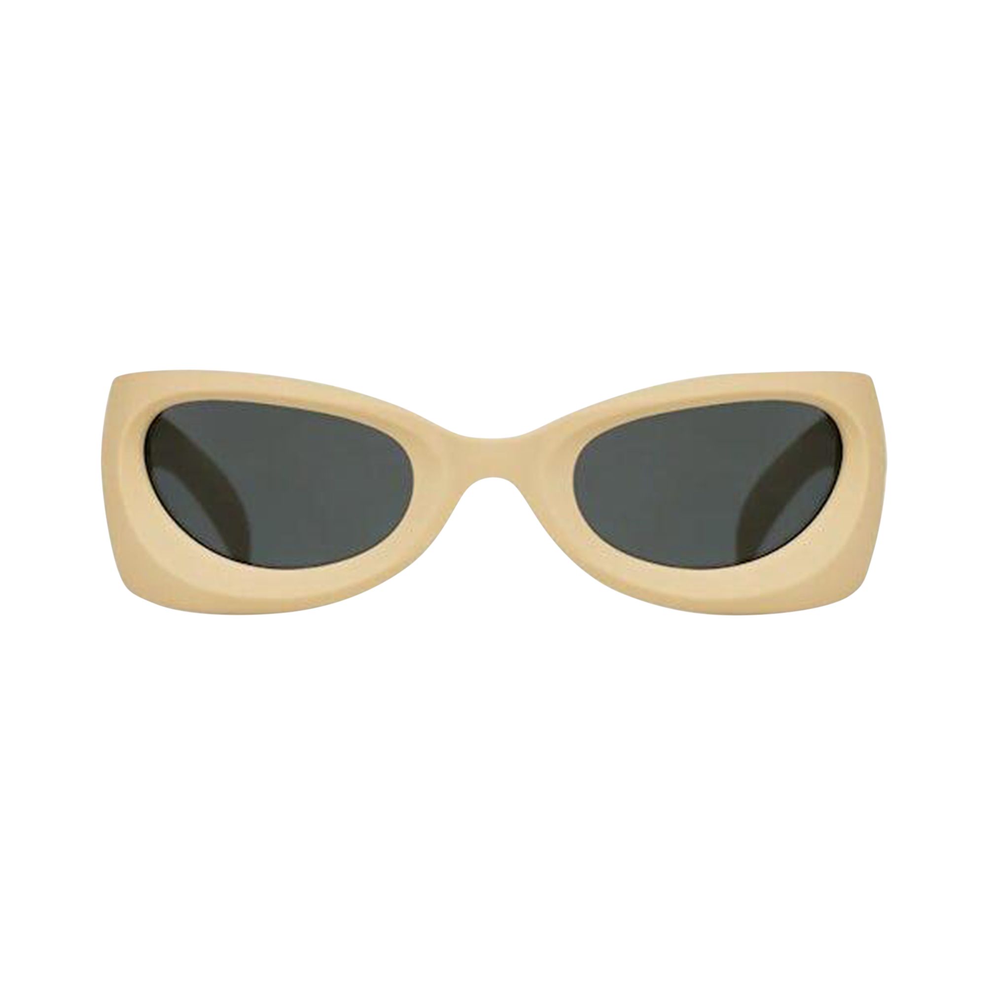 Pre-owned Skylrk Upside Down Bio-nylon Sunglasses 'wax' | Cream | Men's Size Onesize In White