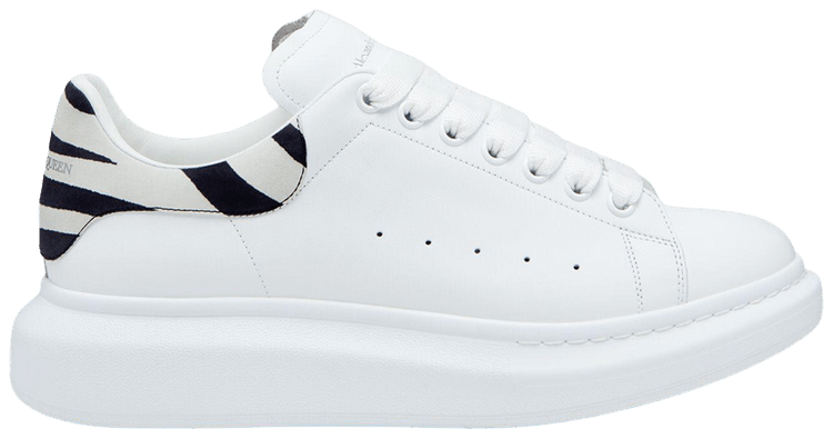 Alexander McQueen Oversized Sneaker Zebra White Black