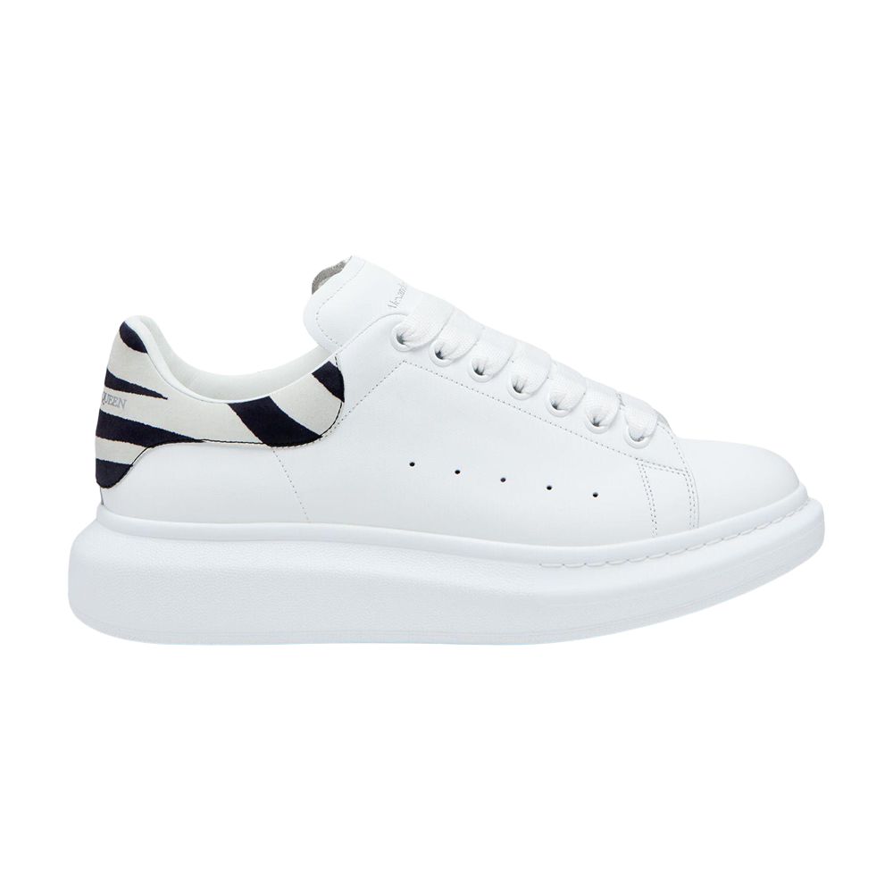 Pre-owned Alexander Mcqueen Oversized Sneaker 'zebra White Black' | Men's Size 42.5