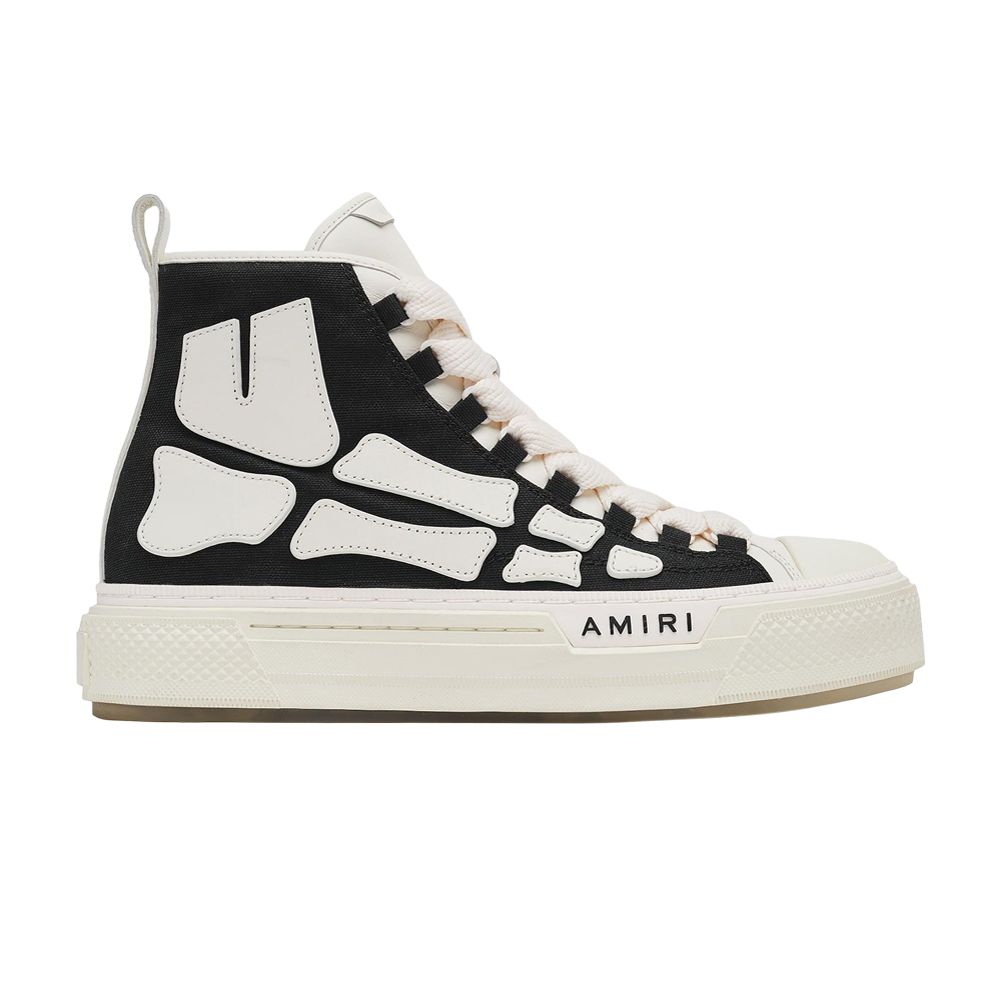 Pre-owned Amiri Skel Court Hi 'black White' | Men's Size 40