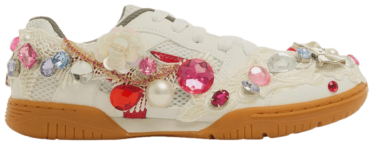 Comme des Garcons Girl x Mizuno Wmns School Trainer Embellished   White