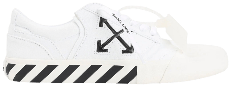 Off White Vulc Undercut Sneaker White Black