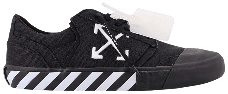 Off White Vulc Undercut Sneaker Black White