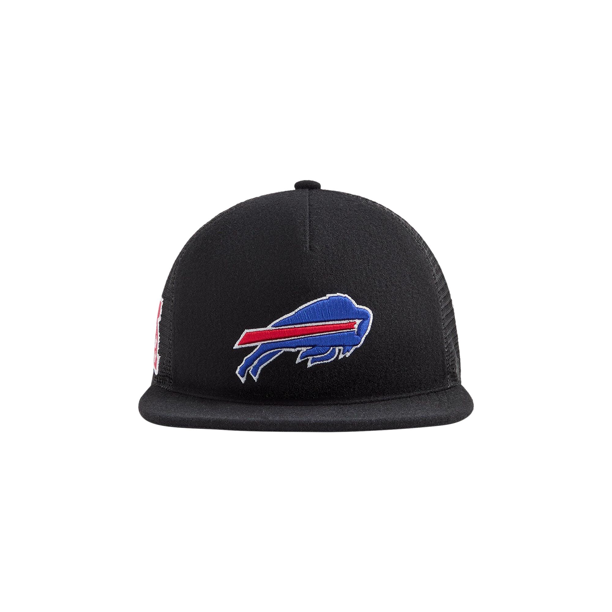 Pre-owned Kith X '47 For The Nfl Buffalo Bills Wool Hitch Trucker Hat 'black' | Men's Size Onesize