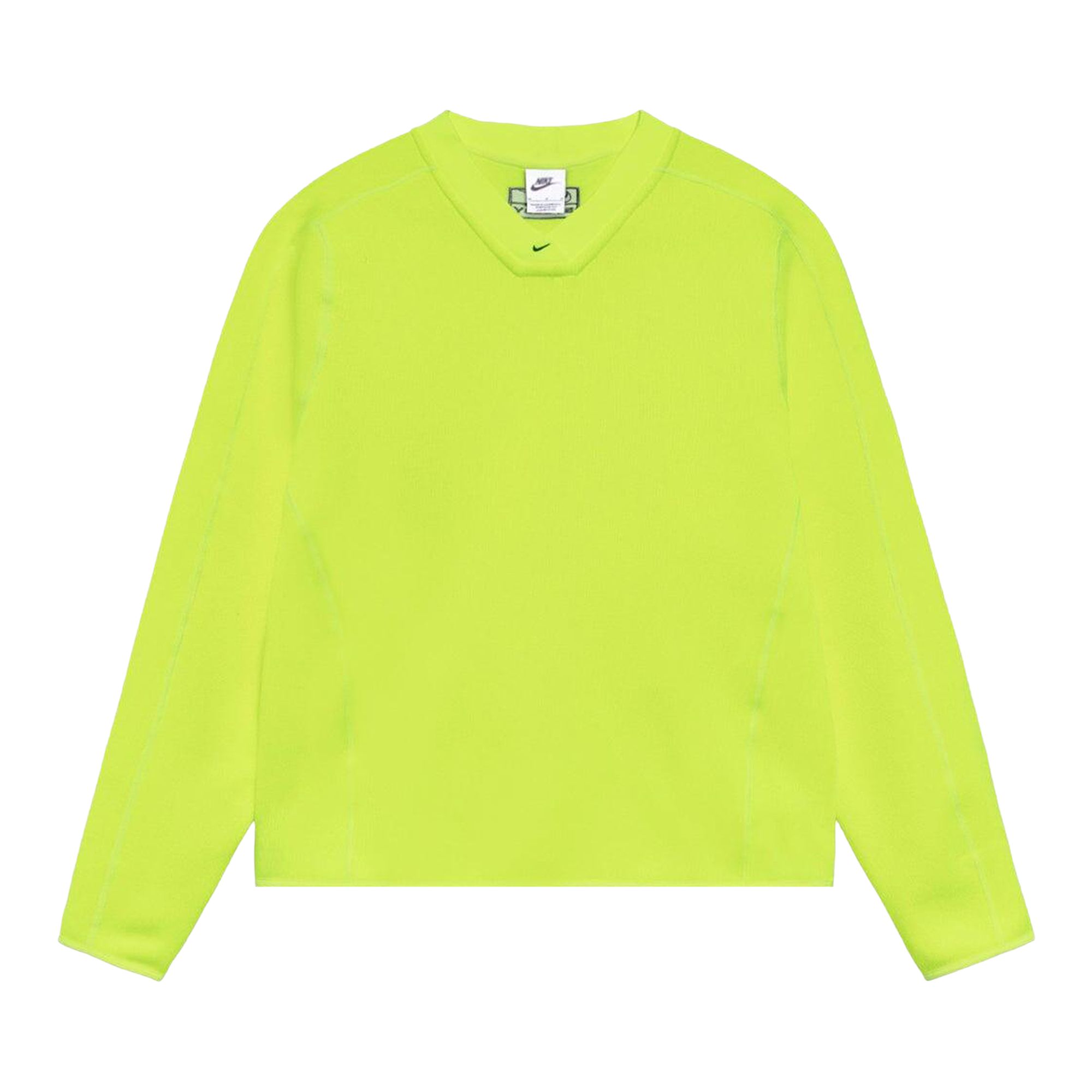 Pre-owned Stussy X Nike Fleece Thermal 'volt' | Green | Men's Size Xs