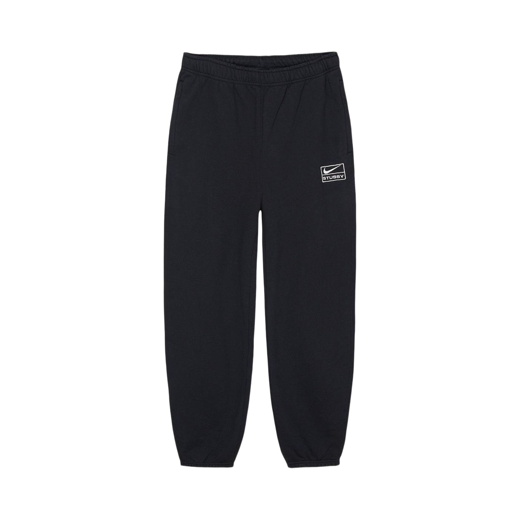 Pre-owned Stussy X Nike Stone Washed Fleece Pant 'black' | Men's Size L