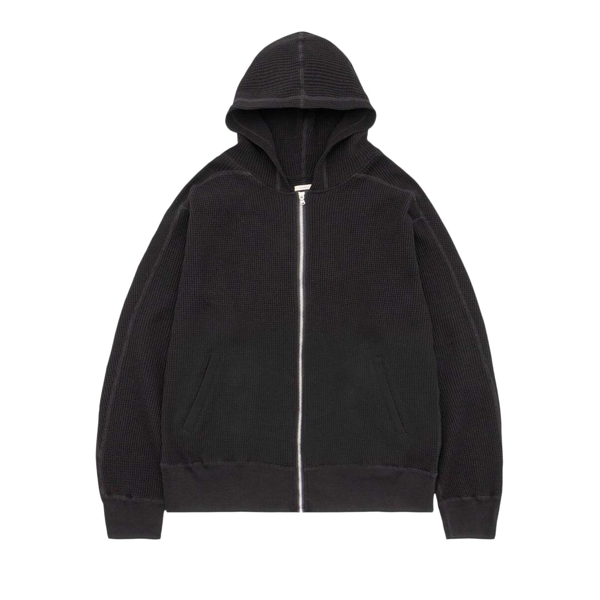 NANAMICA Pre-owned Zip-up Thermal Hoodie 'black' | Men's Size S