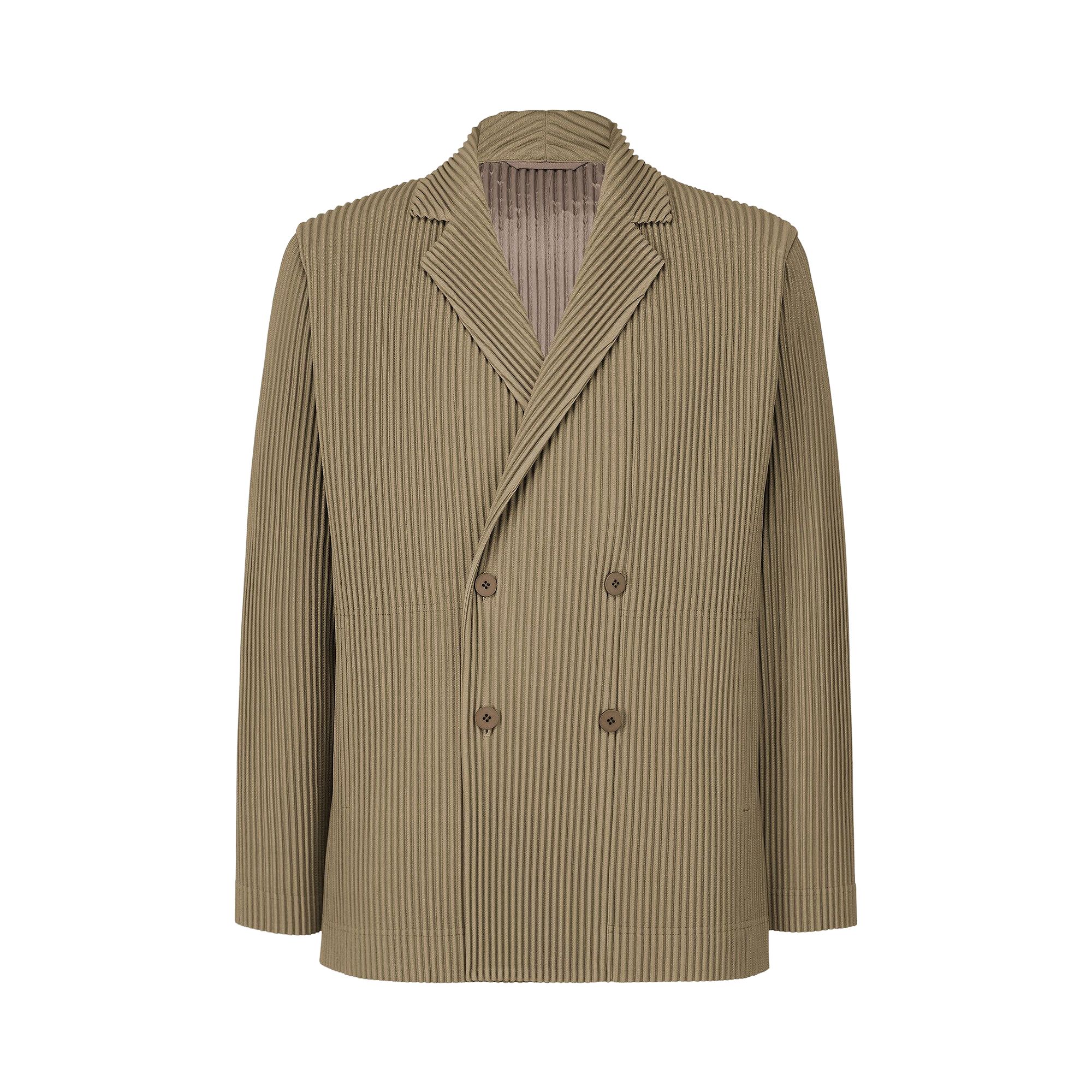 Pre-owned Issey Miyake Tailored Pleats Jacket 'riverside Grey' | Men's Size 4 In Gray