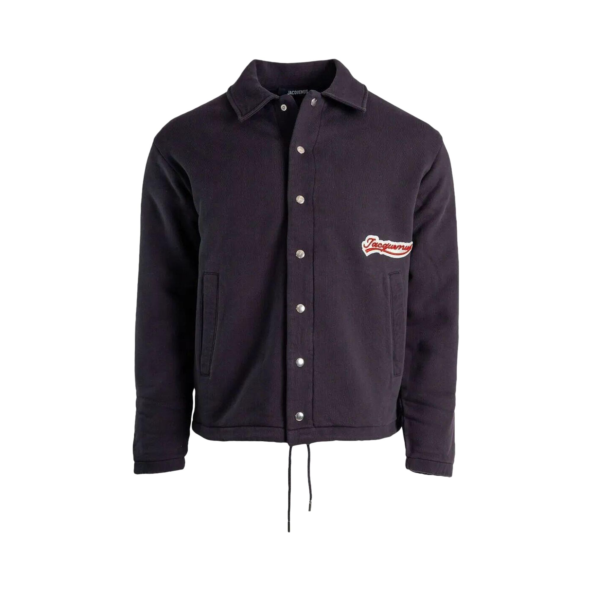 Pre-owned Jacquemus La Surchemise Gio 'varsity Patch Grey' | Men's Size S In Gray