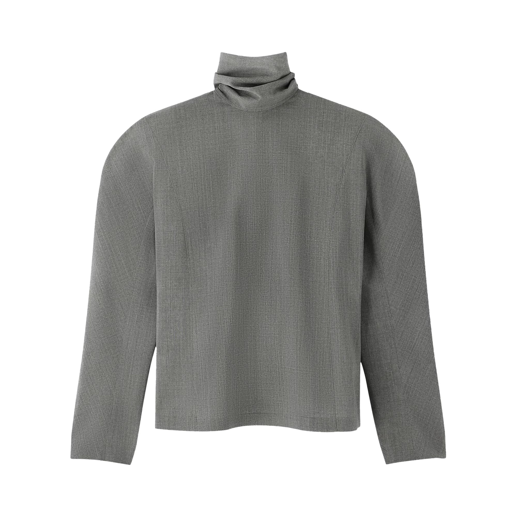 Pre-owned Jacquemus La Blouse Chale 'grey' | Women's Size 34 In Gray