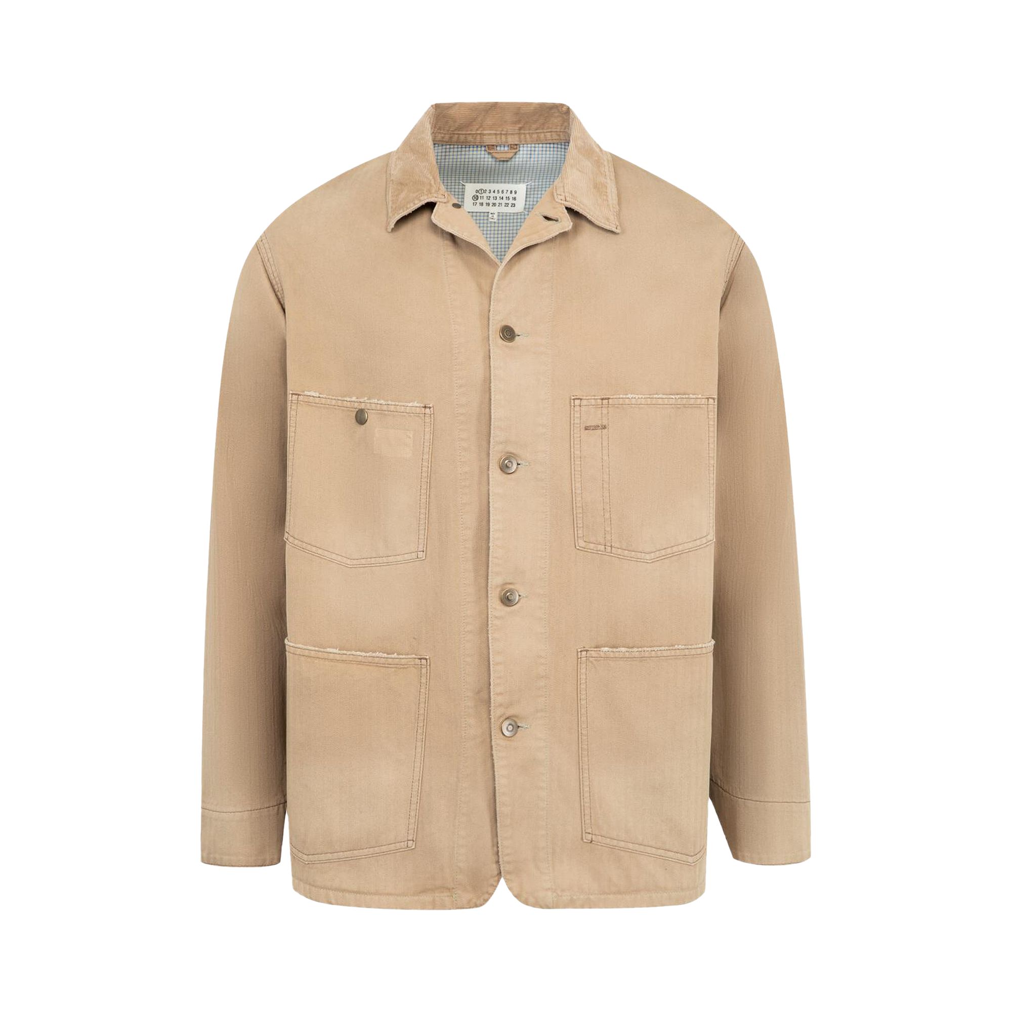 Pre-owned Maison Margiela Sports Jacket 'tan' | Men's Size 50 In Brown
