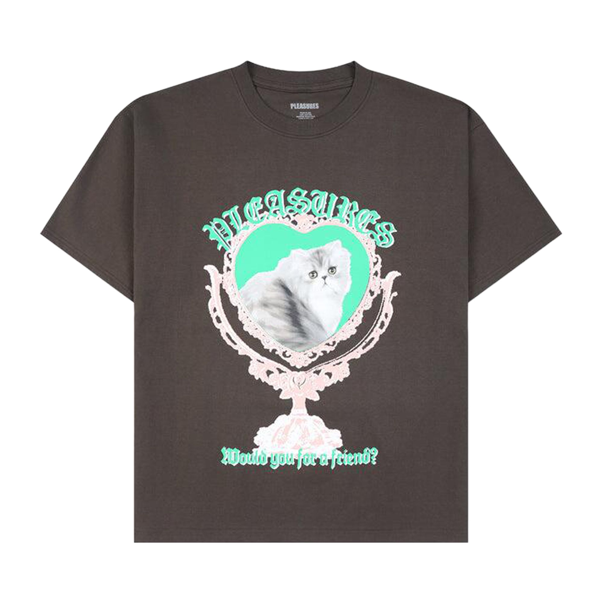 Pre-owned Pleasures Mirror T-shirt 'brown' | Men's Size Xl