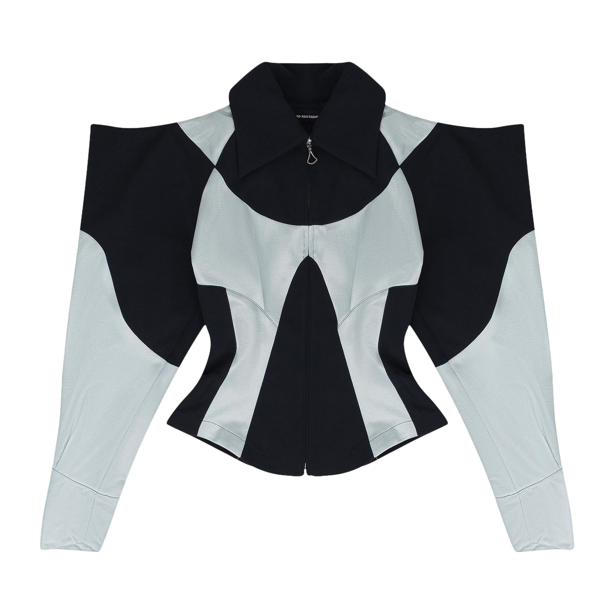 Pre-owned Kiko Kostadinov Moonbeam Space Thalea Jacket 'navy' | Blue | Women's Size 38