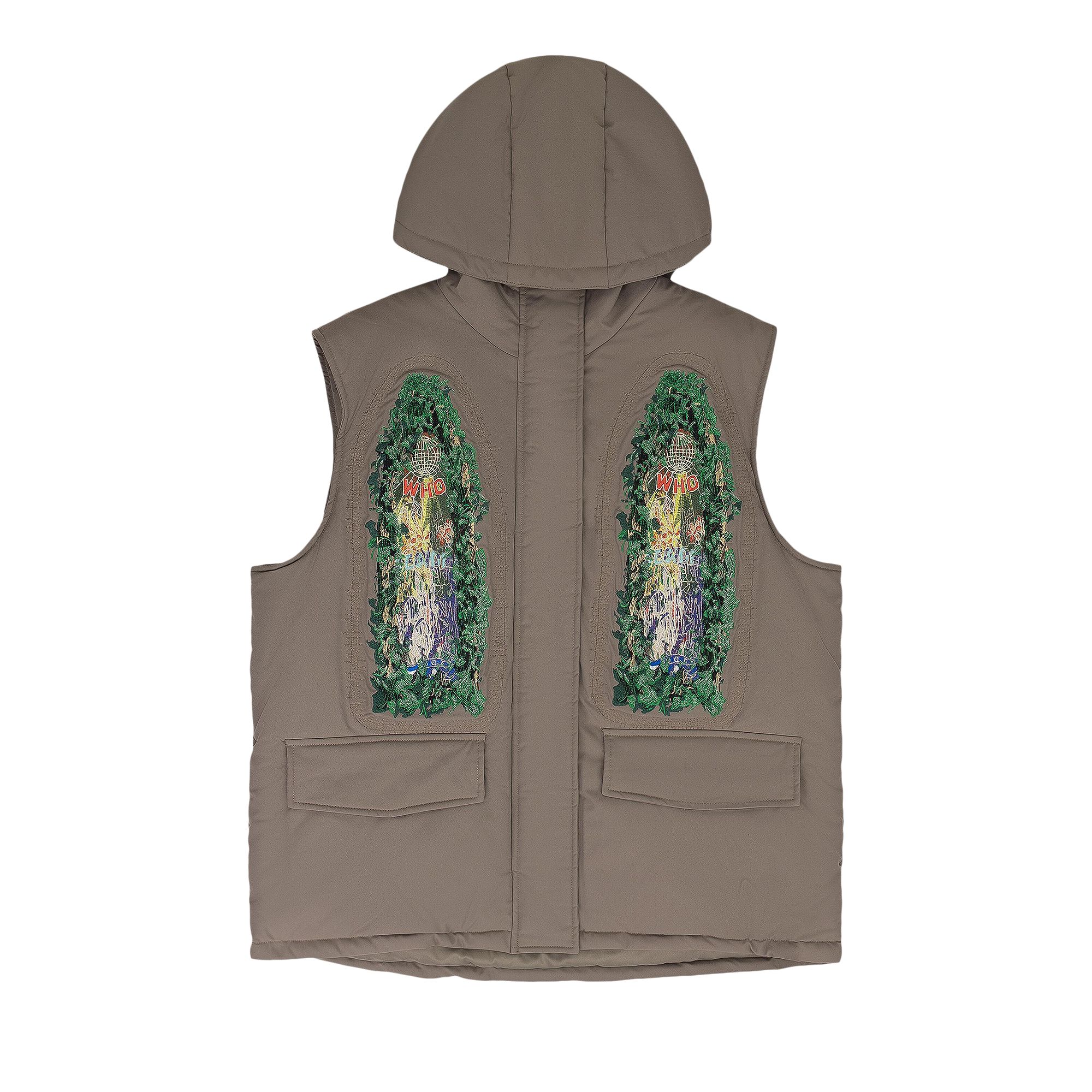 Pre-owned Who Decides War Garden Glass Vest 'green' | Men's Size Xs