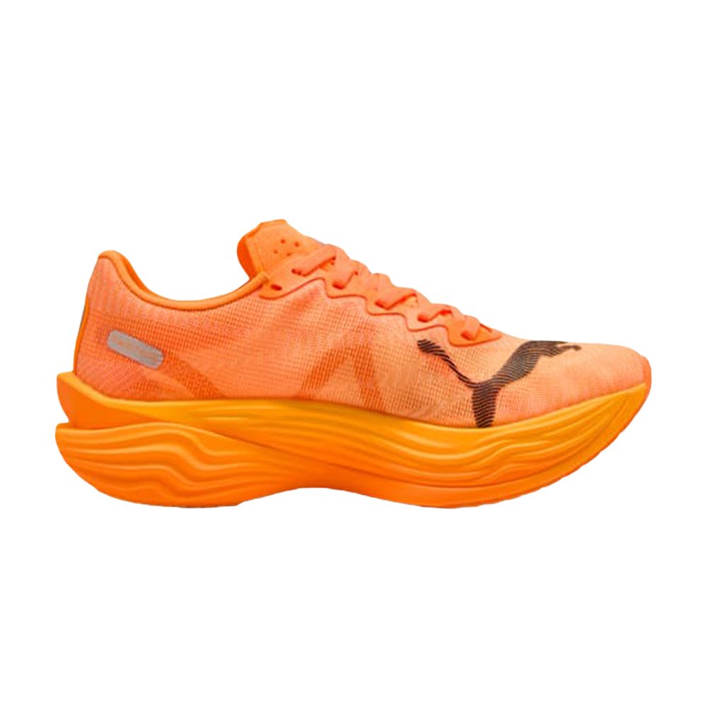 Puma Wmns Deviate Nitro Elite 3 'Heat Fire Black' | Orange | Women's Size 7 - 309810-09
