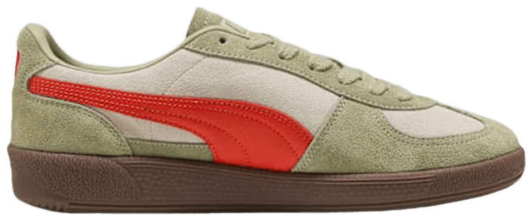 Puma Palermo Desert Dust Fierce Red