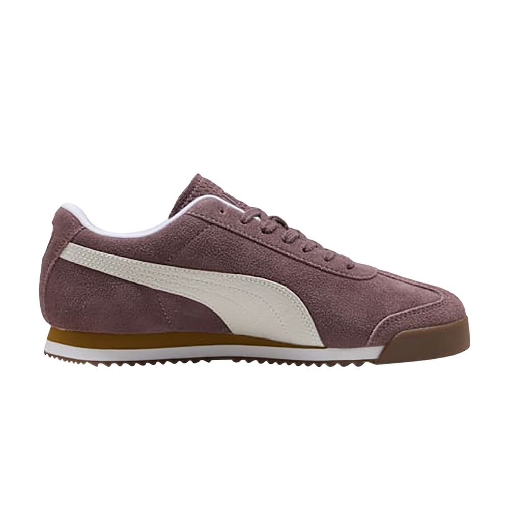 Puma Roma Suede 'Raisin White' | Red | Men's Size 7.5 - 398635-11