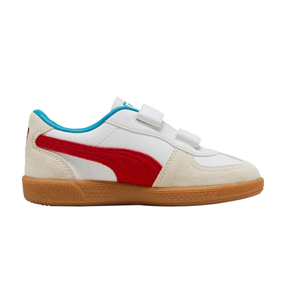 Puma Palermo Elevata Leather PS 'White Red' | Kid's Size 12 - 402003-10