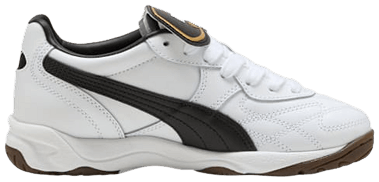 Puma King Indoor GS White Black