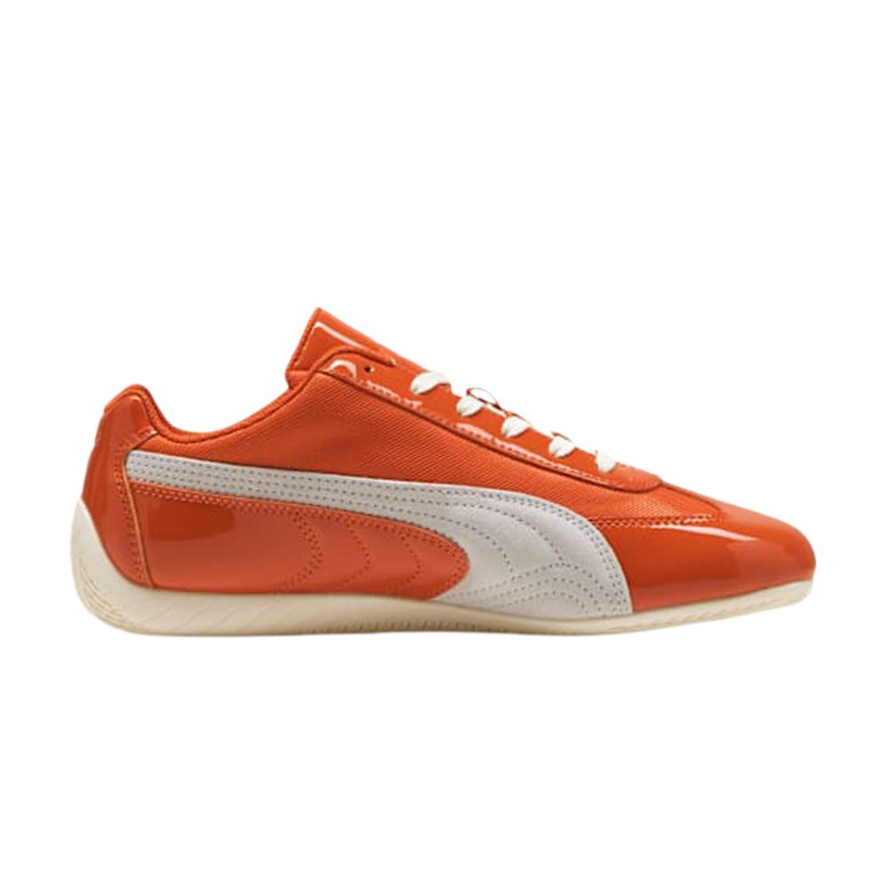 Puma Wmns Speedcat Patent 'Amarena Feather Gray' | Orange | Women's Size 8.5 - 405418-02