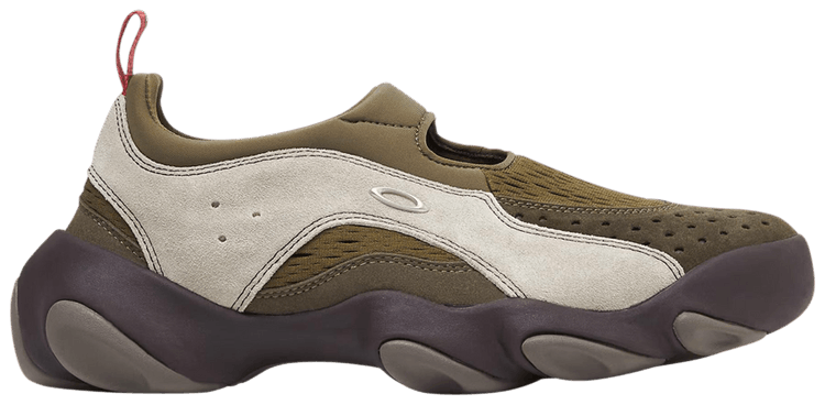 Oakley Factory Team x Flesh Sandal Stone Olive