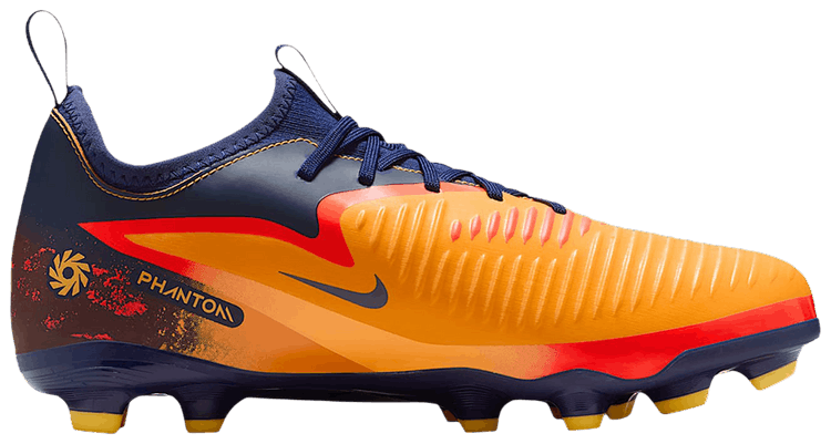 Erling Haaland x Nike Phantom 6 Low Academy MG GS Laser Orange Blue Void