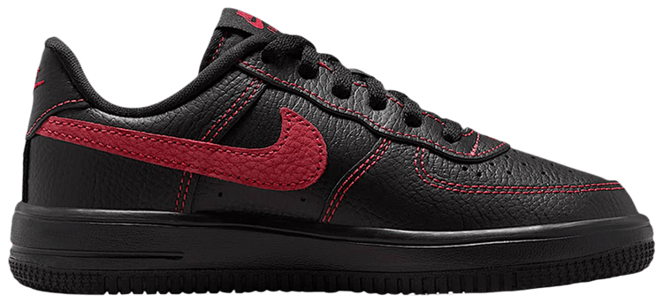 Nike Force 1 Low LV8 3 PS Black University Red