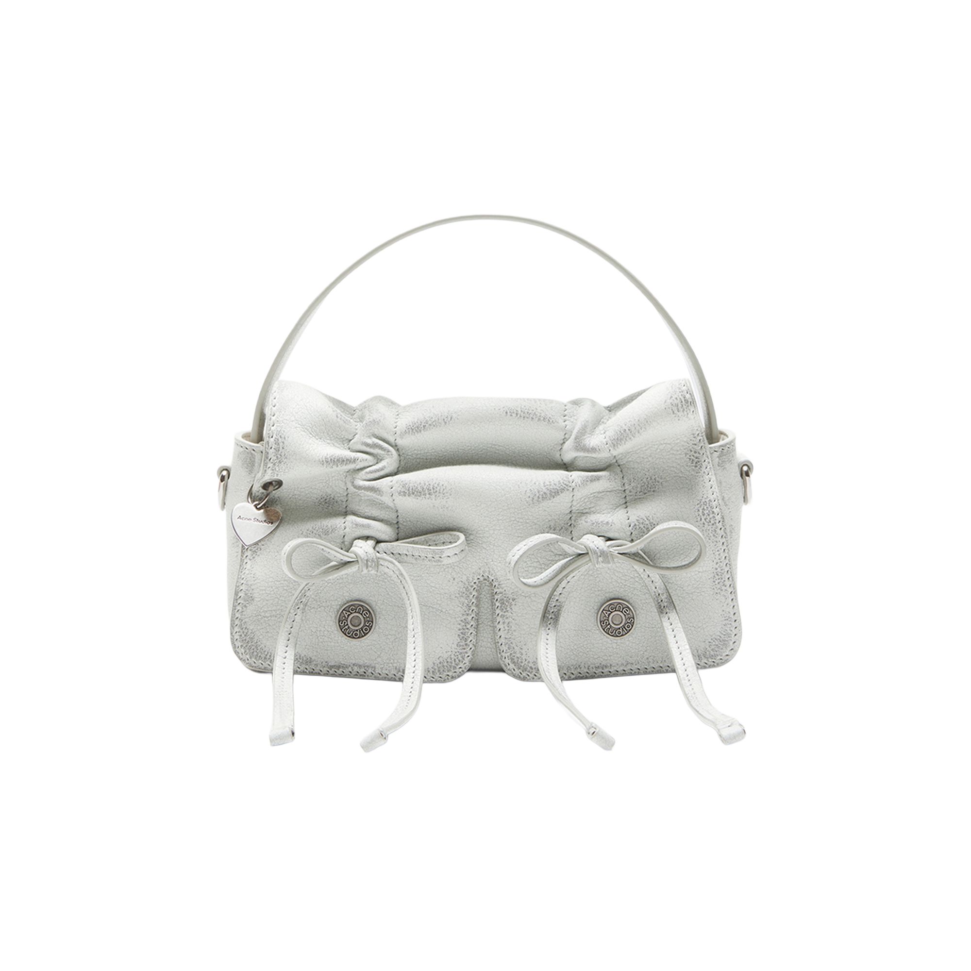 Pre-owned Acne Studios Multipocket Micro Bag 'white/grey' | Women's Size Onesize