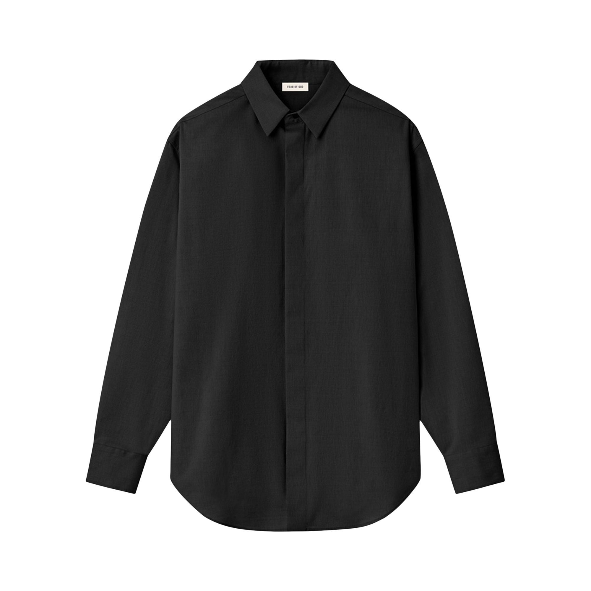 Pre-owned Fear Of God Classic Shirt 'black' | Men's Size S