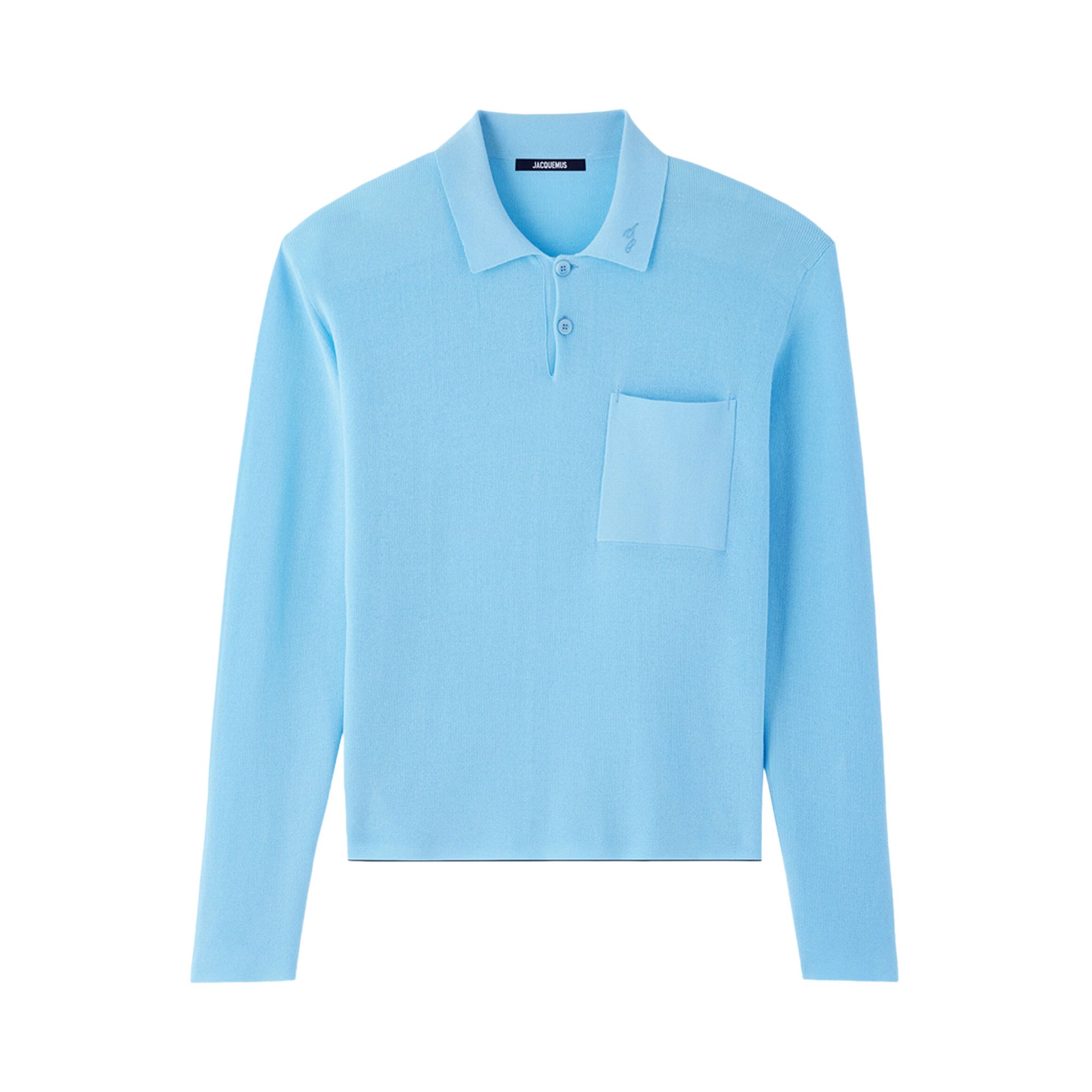 Pre-owned Jacquemus Le Polo Tricot 'blue' | Men's Size Xl