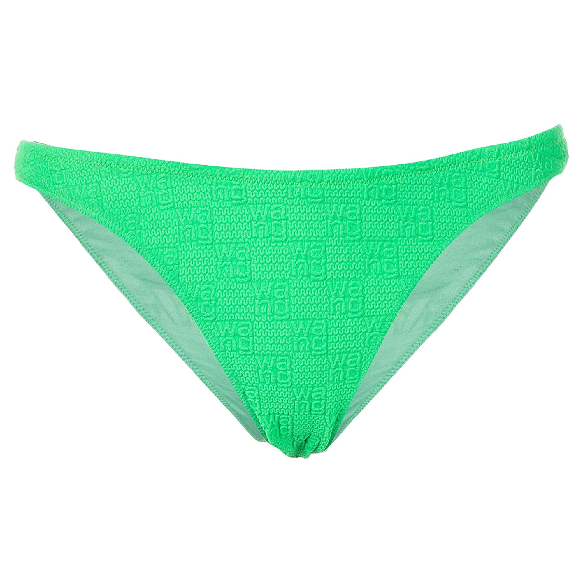 Pre-owned Alexander Wang Bikini Bottom 'neon Kelly' | Green | Women's Size Xs