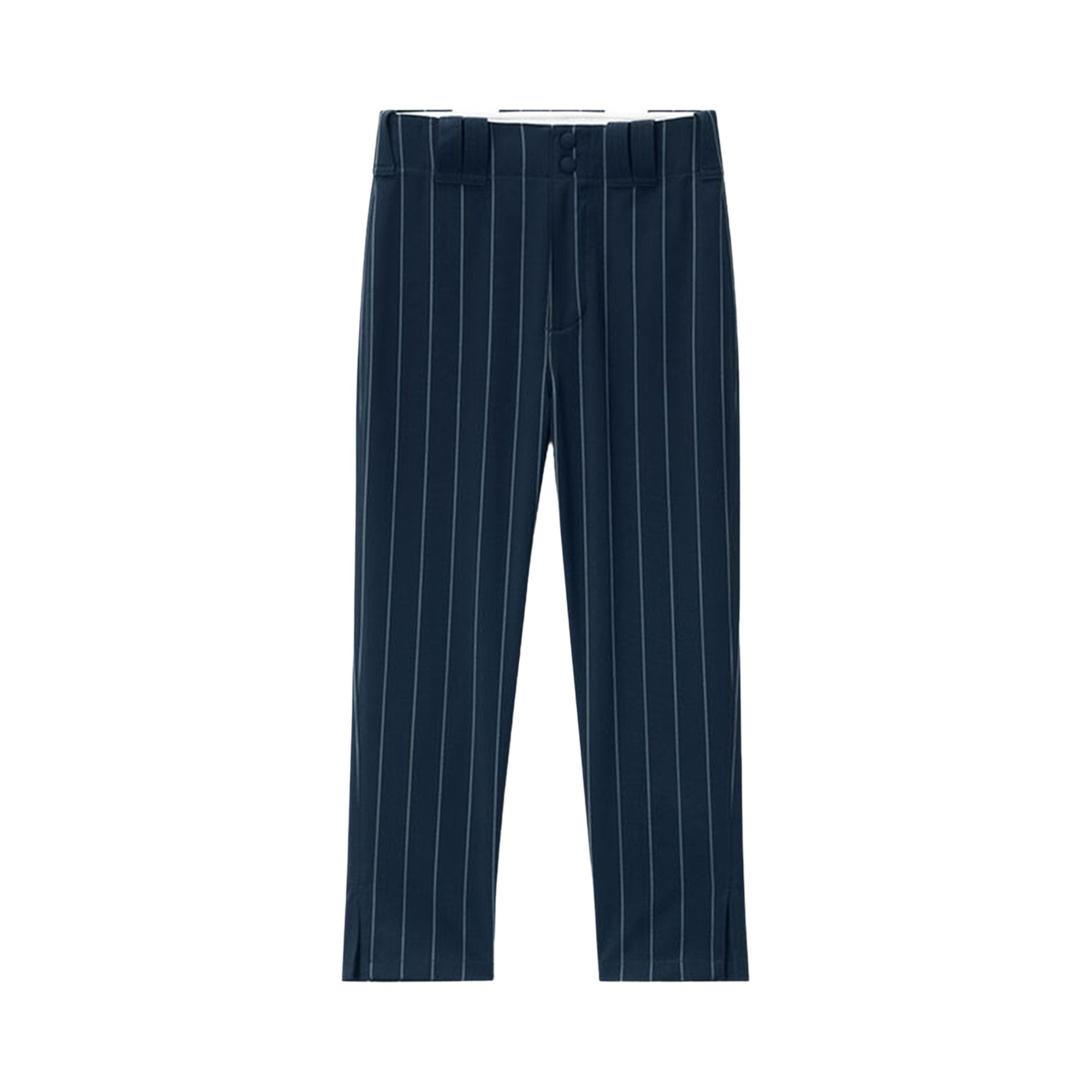 Pre-owned Alexander Wang Baseball Capri W/ Side Slit 'navy/grey' | Blue | Women's Size 4